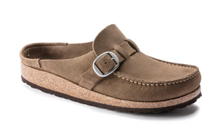 Buckley Suede Leather - Gray Taupe