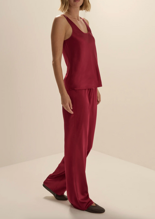 The Everything Pant - Cranberry
