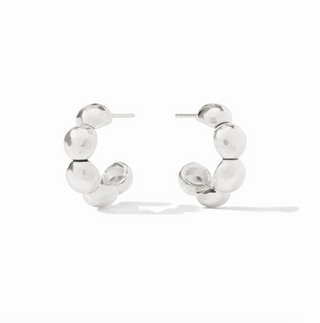 Small Solara Nova Hoop - Silver