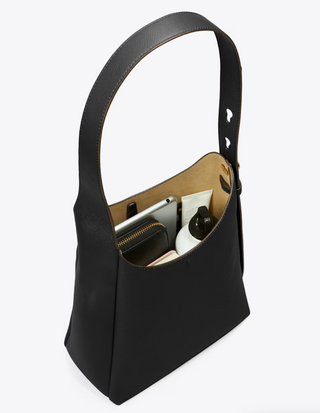 Romy Small Hobo Bag - Black