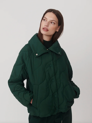 Fabia Quilted Jacket - Ponderosa Pine