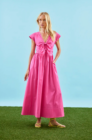 Calista Dress - Fuchsia