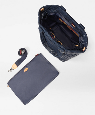 Medium Metro Tote Deluxe - Ink Liquid