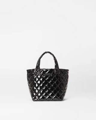 Micro Metro Tote Deluxe - Black Lacquer