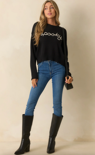 Sienna Spooky Sweater - Black
