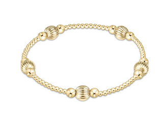 Purpose Dignity 6mm Bead Bracelet - Gold