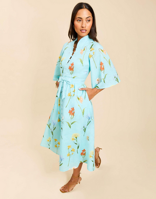 Carmen Midi Dress - Garden Waltz