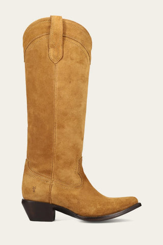 Sacha At The Knee - Barley Hendricks Suede Leather
