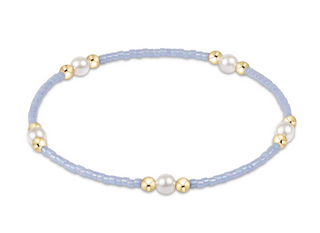 Hope Purpose Pearl Bracelet - Ocean Mist