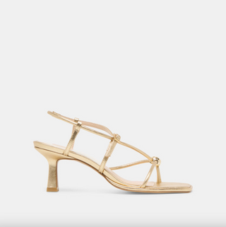 Mylee - Gold Distressed Leather