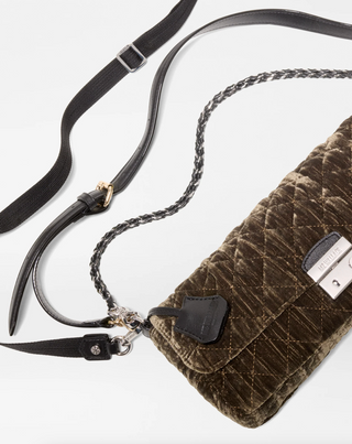 Velvet Crosby Lock Baguette - Pecan Brown