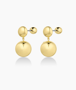 Newport Drop Earrings - Gold
