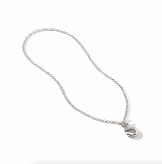 Solara Delicate Necklace-Silver-OS