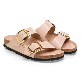 Arizona Big Buckle- High Shine New Beige Leather