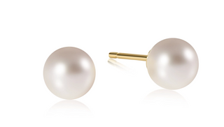 Classic 10mm Ball Stud - Pearl