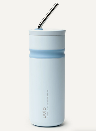 Uvio Self Purifying Water Bottle - Sky Blue