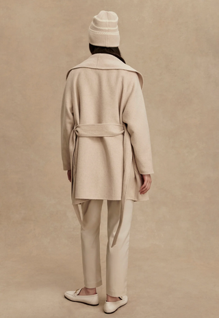 Edgemore Wrap Jacket - Pumice Stone Marl