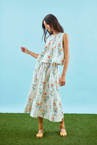 Fallon Skirt - Falling Blossom
