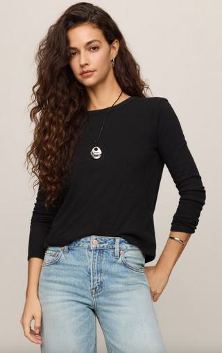 Junie L/S Tee - Black