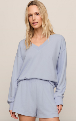 The Everyday V-Neck - Skyline