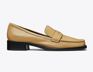 Square Toe Loafer 25MM - Honeycomb Tan
