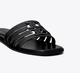 Ines Cage Slide - Perfect Black
