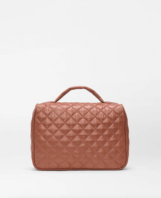 Zip Round Cosmetic-Terracotta
