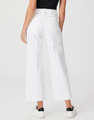 Anessa Raw Hem Ankle  - Crisp White