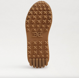 Langley Lace Up Sneaker - White / Tan / Black Suede