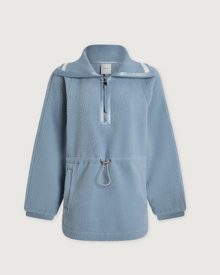 Ashby Half Zip Fleece - Ashley Blue