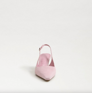 Bianka Slingback Pump - Primrose Pink Suede