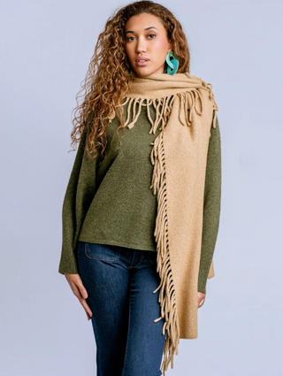 Sachi Scarf - Warm Wheat