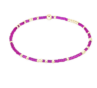 egirl hope unwritten bracelet - fuchsia