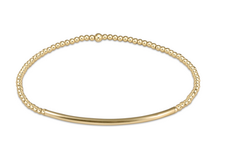 Bliss Bar Gold 2mm Bracelet