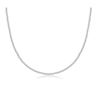 15" Chocker Classic Sterling 2mm Bead - Sterling