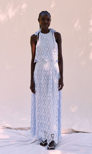 Dove Dress - Cornflower