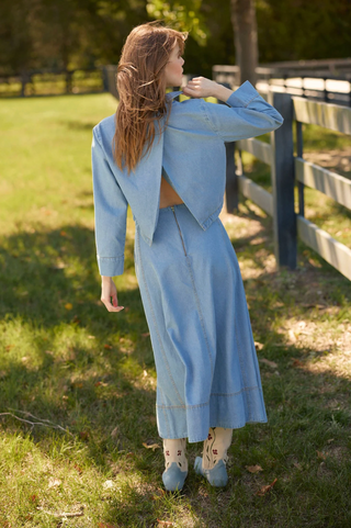 Megs Top - Denim