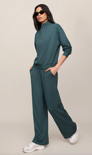 Gate Check Modal Sweatshirt - Emerald Cove