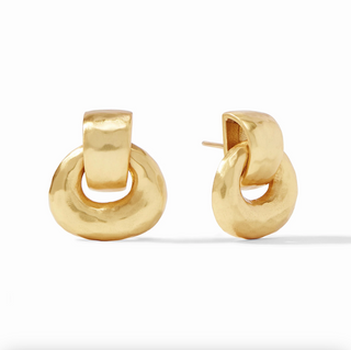 Avalon Demi Doorknocker Earring - Gold