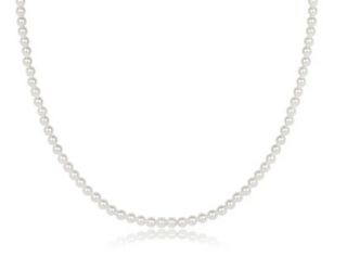 17" Choker Classic Pearl 4mm Bead