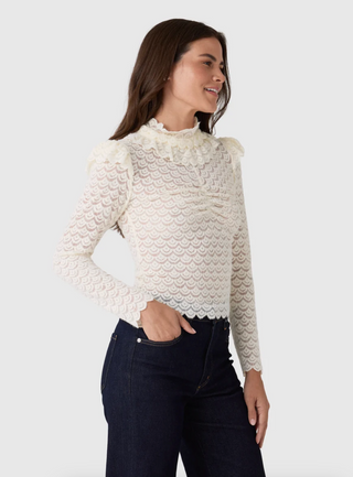 Long Sleeve Top - Off-White