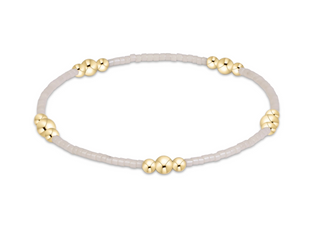 hope purpose gold bracelet - milkshake
