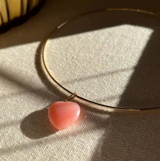 Gemma Pink Opal Charm