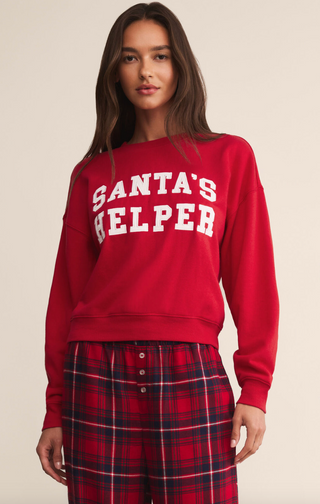 Holiday Sweatshirt - Festive Red