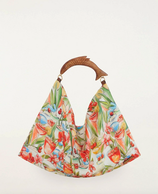 Satin Scarf Mini Bag - Cocktail