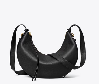Romy Half Moon Bag - Black