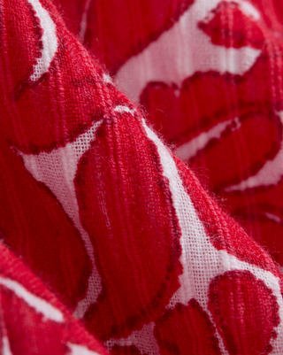 Lynn Top - Lighthouse Red Leila