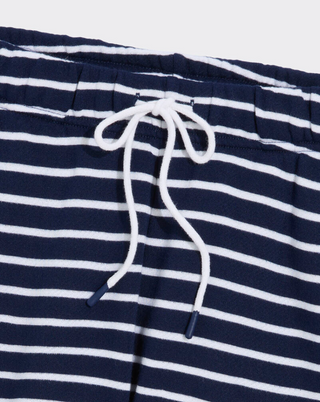Terry Short - Bay Stripe Navy