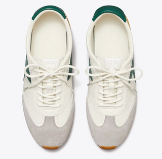 Hank Field Sneaker - Blanc / Malachite / Grey