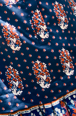 Addison Dress - Fall Floral Navy
